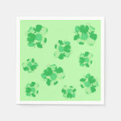 Shamrock van Shamrocks Papieren servetten (Voorkant)