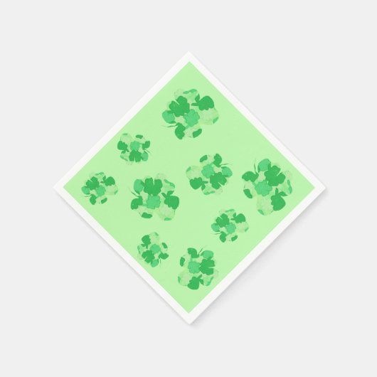 Shamrock van Shamrocks Papieren servetten (Hoek)