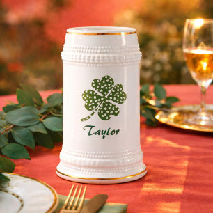 Shamrock vier blad klaver bierpul