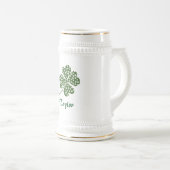 Shamrock vier blad klaver bierpul (Voorkant rechts)