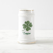 Shamrock vier blad klaver bierpul (Center)