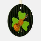 Shamrock viool keramisch ornament (Rechts)