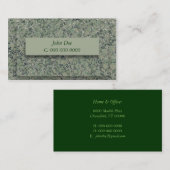 Shamrock Visitekaartje (Voorkant / Achterkant)