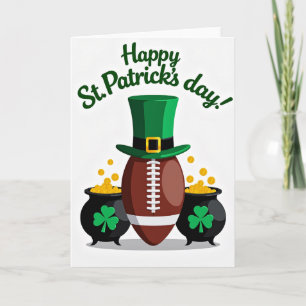 Shamrock Voetbal Spelkaart Kaart