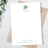 Shamrock Waterverf St. Pat Irish Blessing Green Bedankkaart