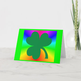 Shamrock Wenskaart Kaart