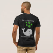 Shamrock Whale Mannen T-Shirt (Achterkant volledig)