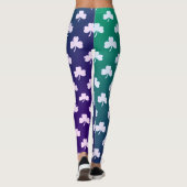 Shamrock White Blue Green Ombre Leggings (Achterkant)