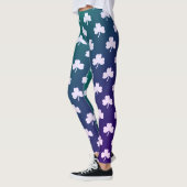 Shamrock White Blue Green Ombre Leggings (Links)