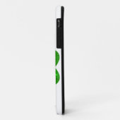 Shamrock White Side monogram iPhone 5 hoesje (Achterkant/links)