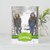 Shamrock Wish-fotokaart (Staand voorkant)