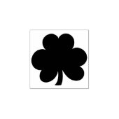 Shamrock Wood Art Stamp Rubberstempel (Afrduk)