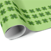 Shamrock Wrapping Paper Cadeaupapier (Rol Hoek)