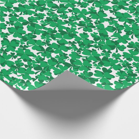 Shamrock Wrapping Paper Cadeaupapier (Hoek)