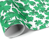Shamrock Wrapping Paper Cadeaupapier (Rol Hoek)