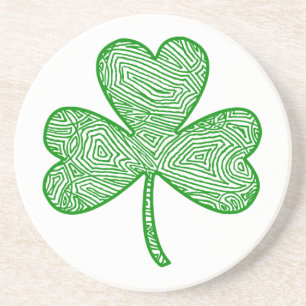 Shamrock Zandsteen Onderzetter