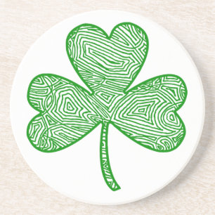 Shamrock Zandsteen Onderzetter