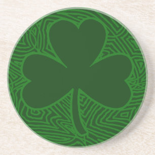 Shamrock Zandsteen Onderzetter