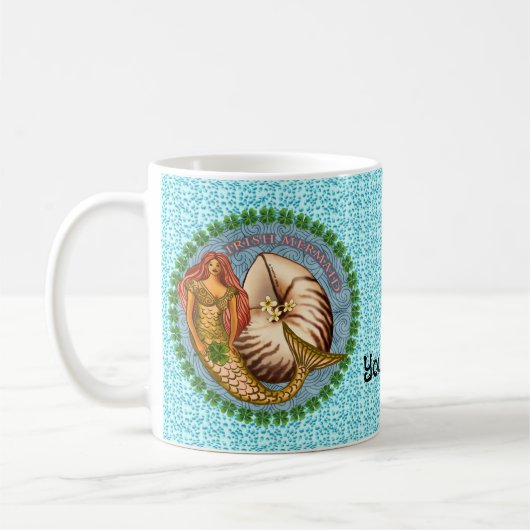 Shamrock Zeemeermin Koffiemok (Links)
