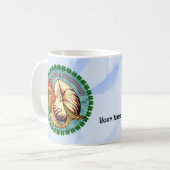 Shamrock Zeemeermin Koffiemok (Voorkant links)