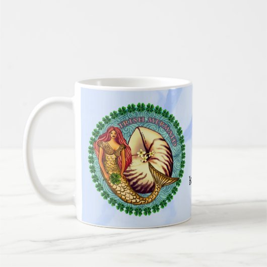 Shamrock Zeemeermin Koffiemok (Links)