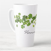 Shamrockboeket, St. Patrick's Day Latte Mok (Linkerhoek)