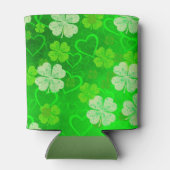 Shamrocken en harten blikjeskoeler (Achterkant)
