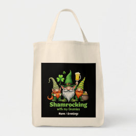 Shamrocking beroemd gemaakt door My Gnomies Funny  Tote Bag