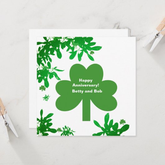 Shamrocks (Voorkant / Achterkant in situ)