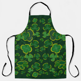 Shamrocks Allover Print Schort