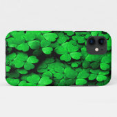 Shamrocks and Hearts Saint Patrick's Day Green Case-Mate iPhone Case (Achterkant (horizontaal))