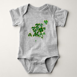 Shamrocks Baby Bodysuit