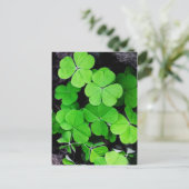 Shamrocks Briefkaart (Staand voorkant)