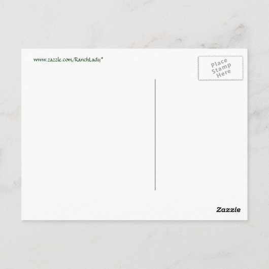 Shamrocks Briefkaart (Achterkant)