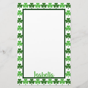 Shamrocks Briefpapier