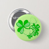 Shamrocks Button (Voorkant /achterkant)
