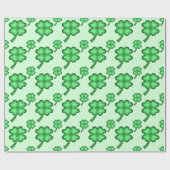 Shamrocks Cadeaupapier (Vlak)