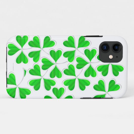 Shamrocks Case-Mate iPhone Case (Achterkant (horizontaal))
