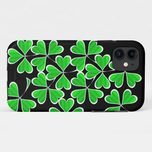 Shamrocks Case-Mate iPhone Case (Achterkant (horizontaal))