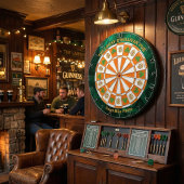 Shamrocks & Celtic Knots Ierse Pub Dartbord