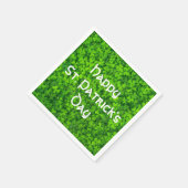 Shamrocks Clover laat St. Patrick's Day Party Servetten (Hoek)