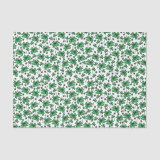 Shamrocks Clover Pattern Tissuepapier