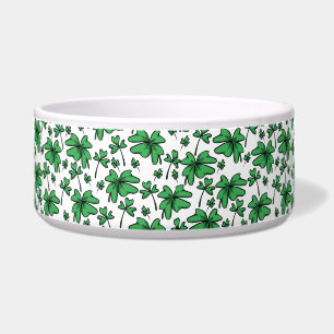Shamrocks Clover Pattern Voerbakje