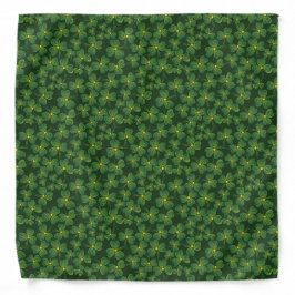 Shamrocks Design Bandana