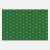 Shamrocks Design Wrapping Paper sets (Voorkant 3)