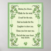 Shamrocks die je altijd... poster (Voorkant)