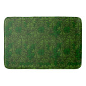 Shamrocks Digital Art Pattern St Patricks Badmat (Voorkant)