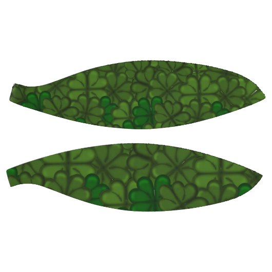 Shamrocks Digital Art Pattern St Patricks Basketbal (Panelen)