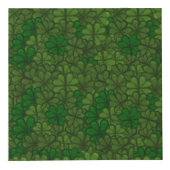 Shamrocks Digital Art Pattern St Patricks Kubus (Rechts)