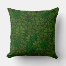 Shamrocks Digital Art Pattern St Patricks